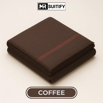 Mr Suitify Classic Wool Shawl – Premium Quality, 1.25 × 3 Yards, Charcoal, Soft and Elegant Winter Wrap