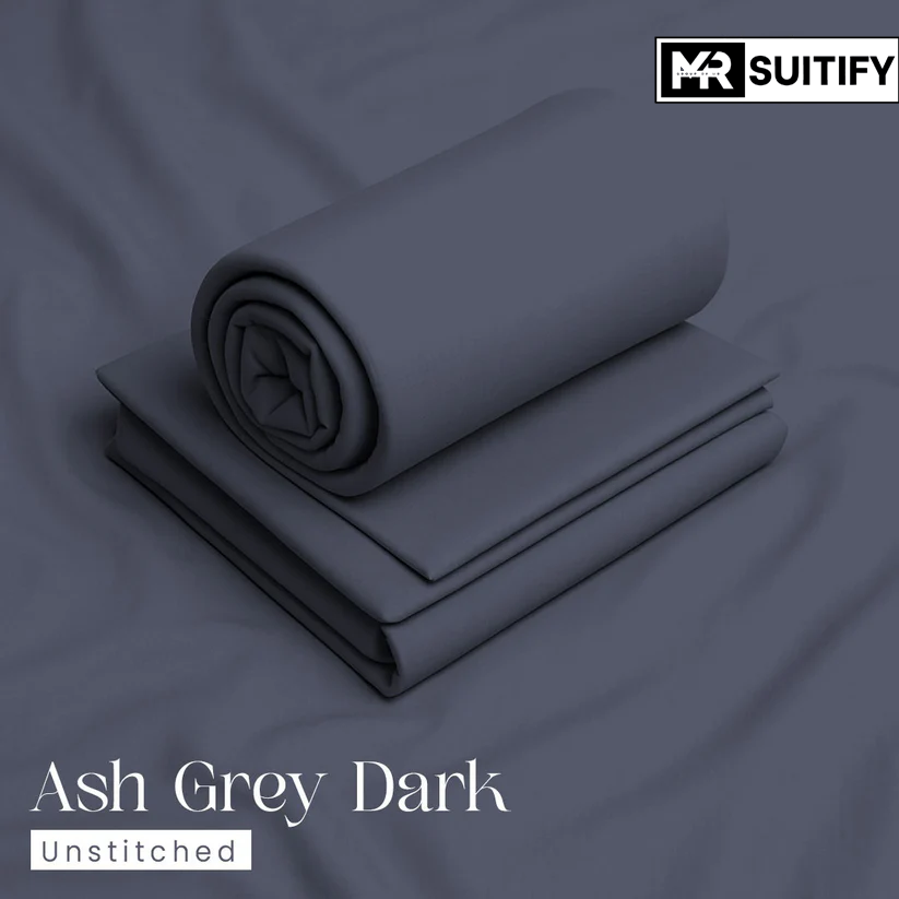 Classic Wash & Wear Boski fabric for men’s suits and shalwar kameez, soft, breathable, easy-care, premium quality