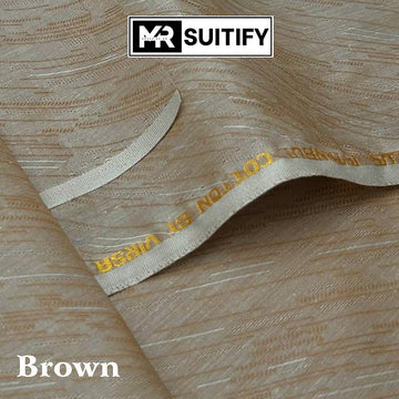 Dynasty Cotton fabric for men’s suits and shalwar kameez, soft, breathable, easy-care, premium quality