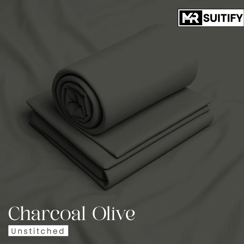 Classic Wash & Wear Boski fabric for men’s suits and shalwar kameez, soft, breathable, easy-care, premium quality.