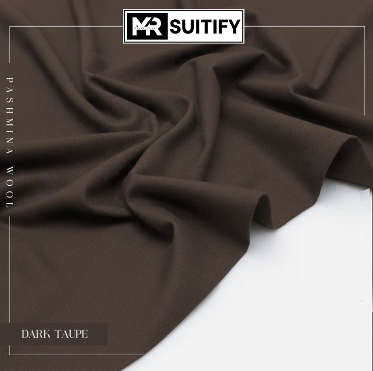 “Classic Pashmina Wool fabric in premium quality, soft texture material for men’s winter suits, 4-meter cutting, ideal for formal and semi-formal wear.”