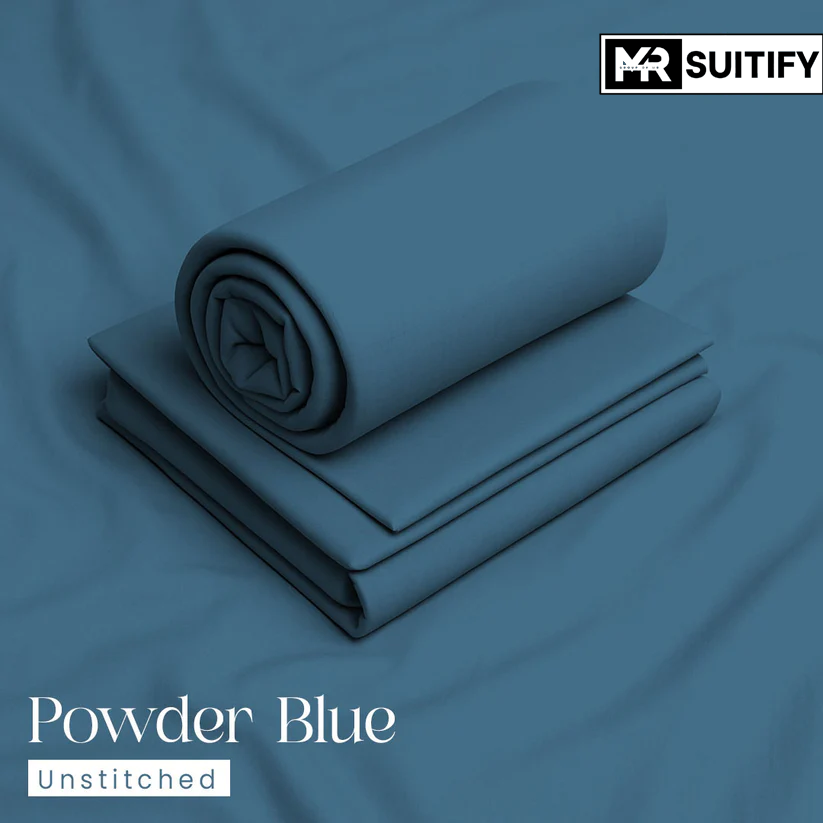 Classic Wash & Wear Boski fabric for men’s suits and shalwar kameez, soft, breathable, easy-care, premium quality