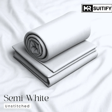 Classic Wash & Wear Boski fabric for men’s suits and shalwar kameez, soft, breathable, easy-care, premium quality